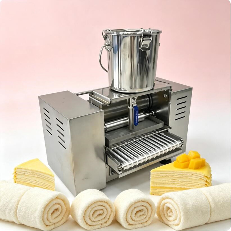 Crepe Maker Non Stick - Máquina automática para hacer capas de
