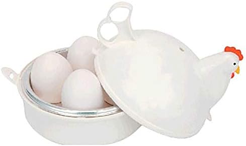 Kitchen Appliances White - Hervidor de huevos de microondas en