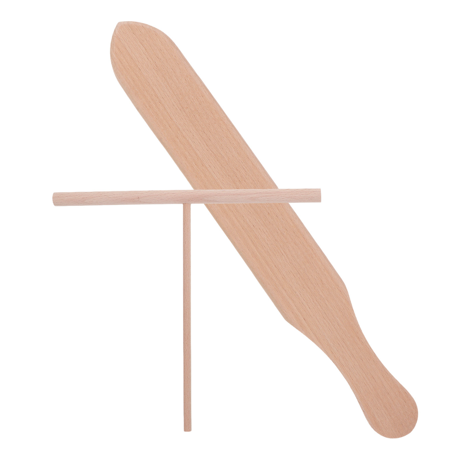 Crepe Maker Non Stick - Juego de 1 Espátula de Madera