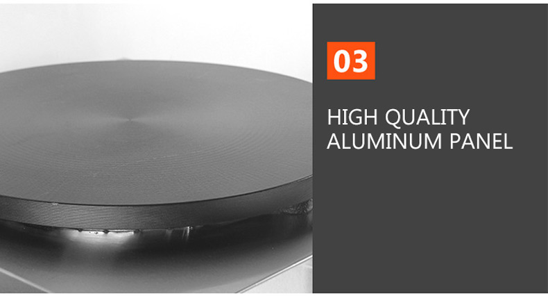 Crepe Maker Non Stick - Máquina comercial de panqueques a Gas,
