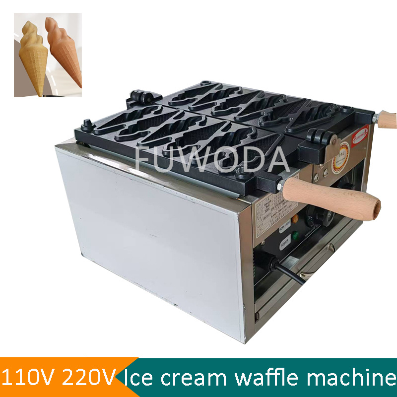 Ice Cream Maker Electric - Máquina Eléctrica para Hacer Conos de