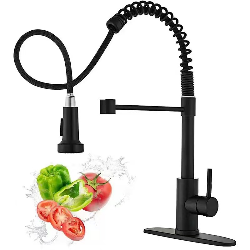 Kitchen Appliances White - Grifo de cocina de acero inoxidable