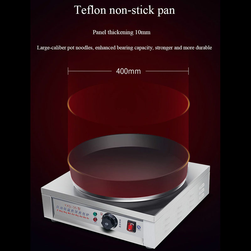 Sartén Eléctrica de 220V con C - Crepe Maker Non Stick reseña y precio