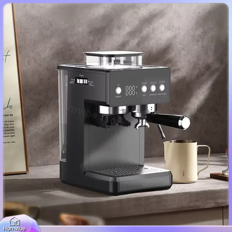 Cafetera Espresso Semiautomáti - Milk Frother Automatic reseña y precio