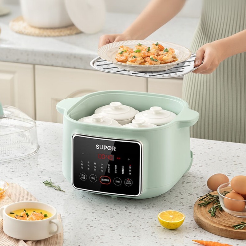 SUPOR-olla de cocción lenta mu - Slow Cooker Ceramic reseña y precio