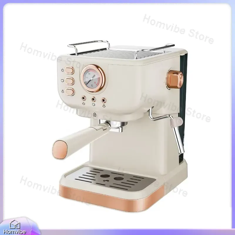 Cafetera Espresso Semiautomáti - Milk Frother Automatic reseña y precio