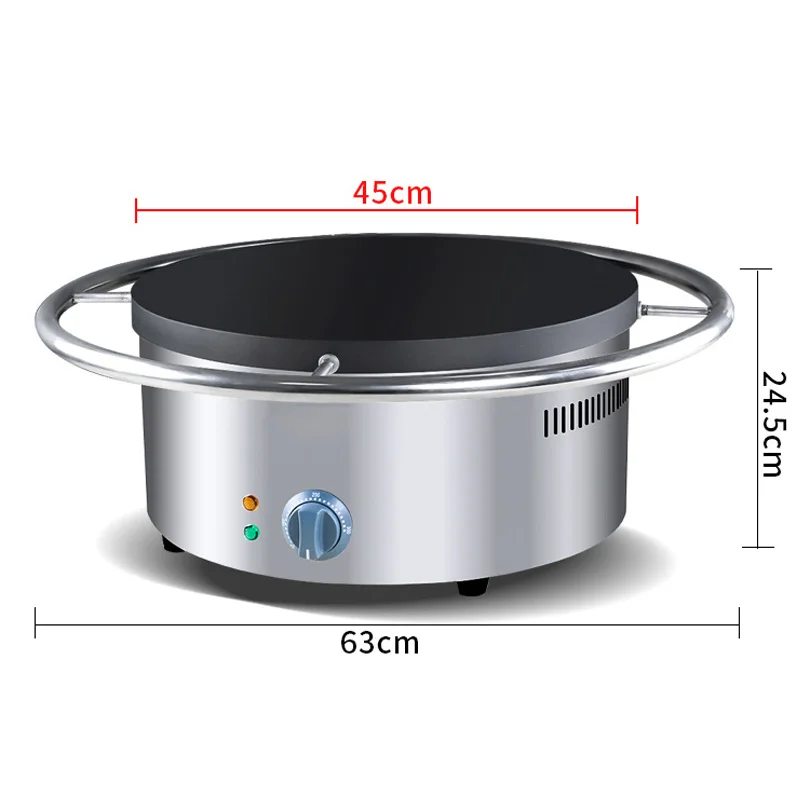 Plancha Eléctrica Giratoria Ma - Crepe Maker Non Stick reseña y precio