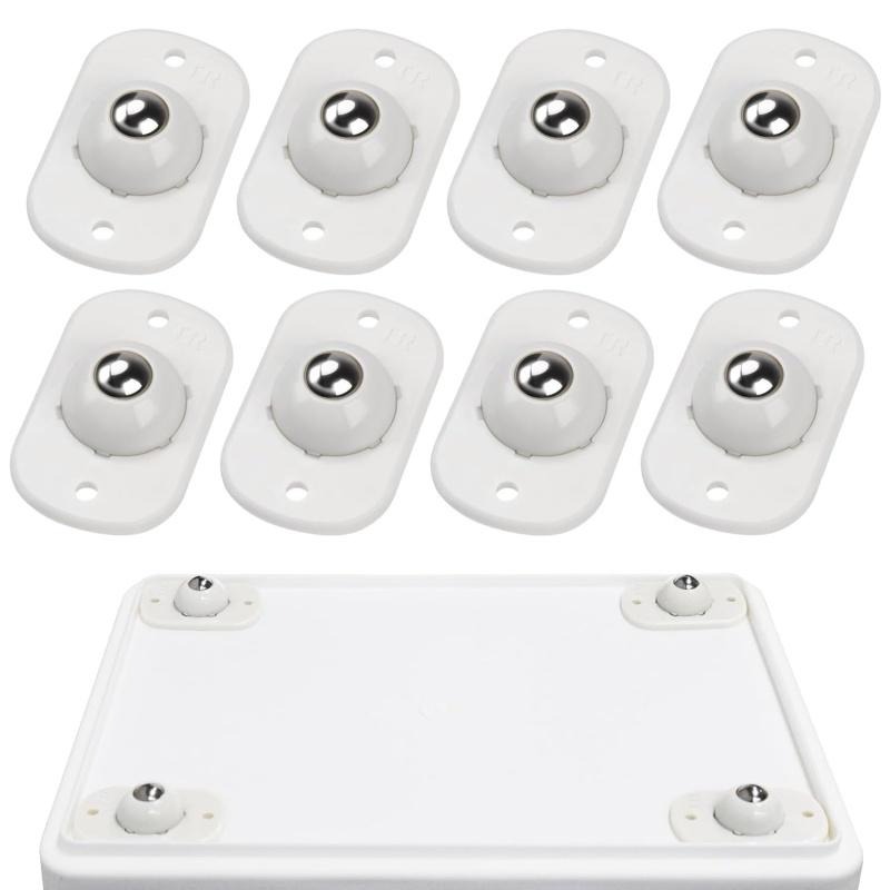 8 Ruedas Autoadhesivas para El - Kitchen Appliances White reseña y precio