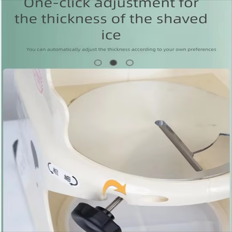 Máquina de Hielo Raspado de So - Ice Cream Maker Electric reseña y precio