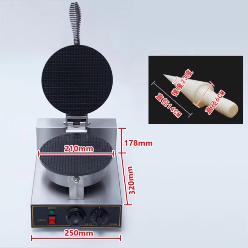 Máquinas de aperitivos de fábr - Crepe Maker Non Stick reseña y precio