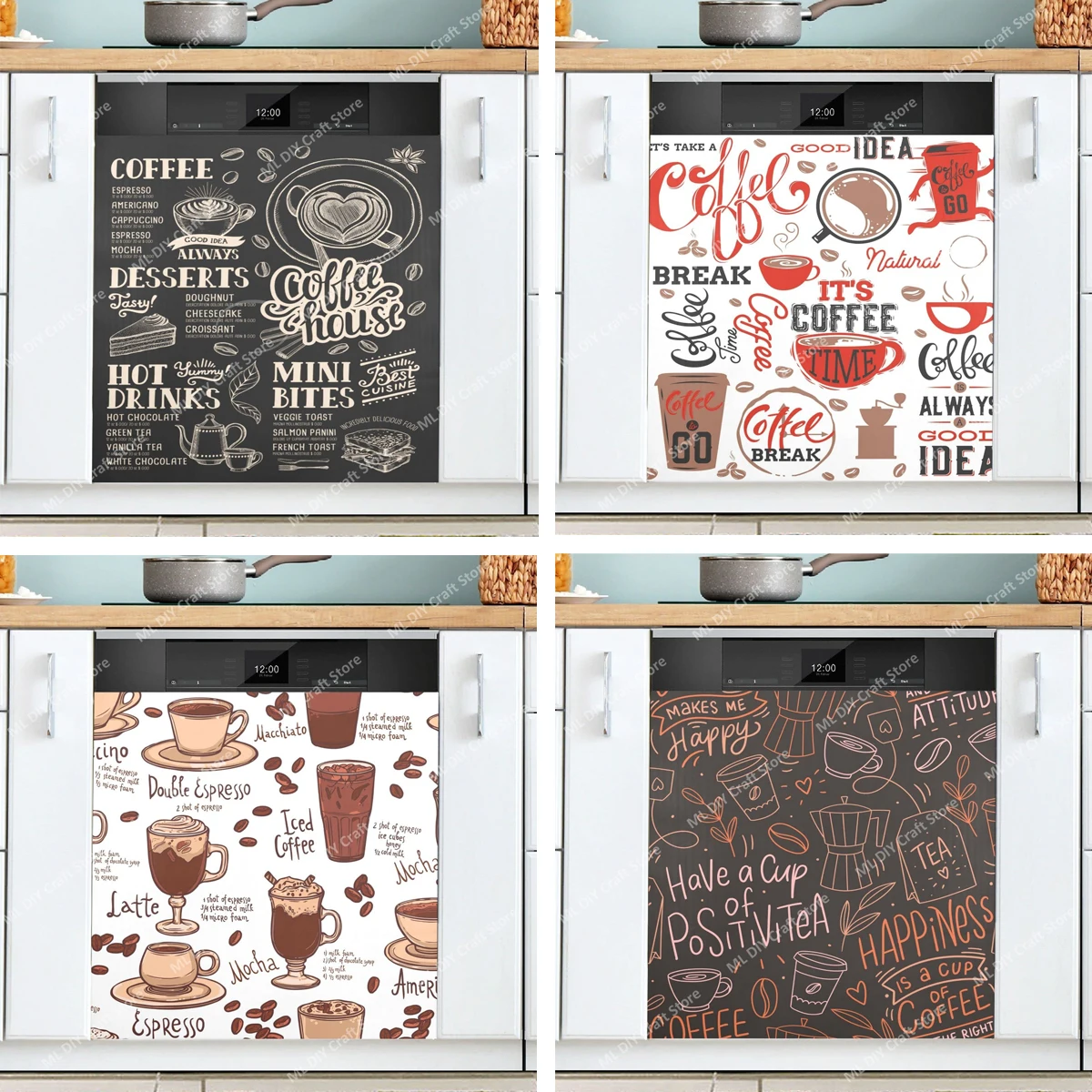 Tópicos de café Retro, diseño  - Kitchen Appliances Pictures reseña y precio