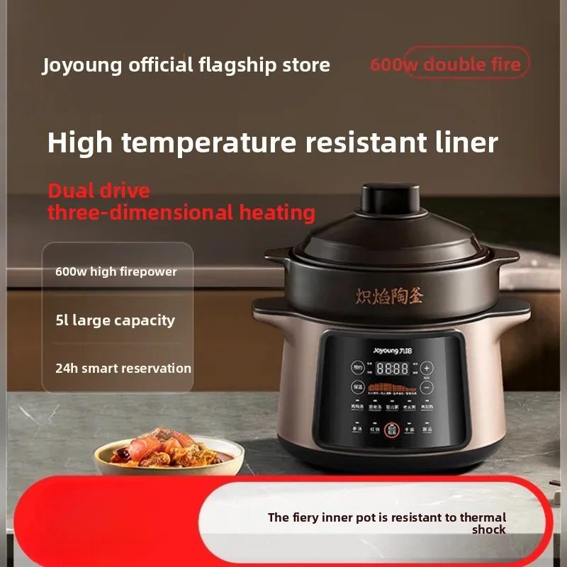 Olla de Cocción Lenta Eléctric - Slow Cooker Ceramic reseña y precio