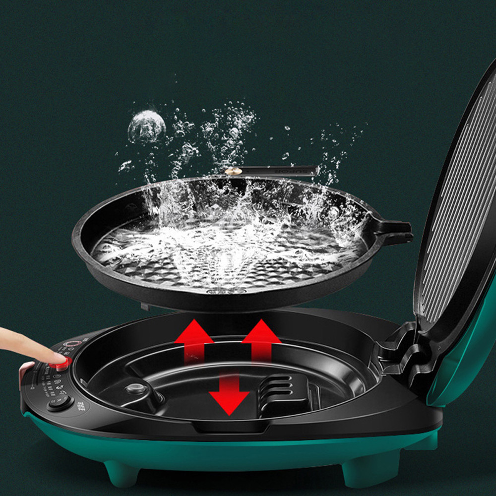 Máquina eléctrica para hacer t - Crepe Maker Non Stick reseña y precio