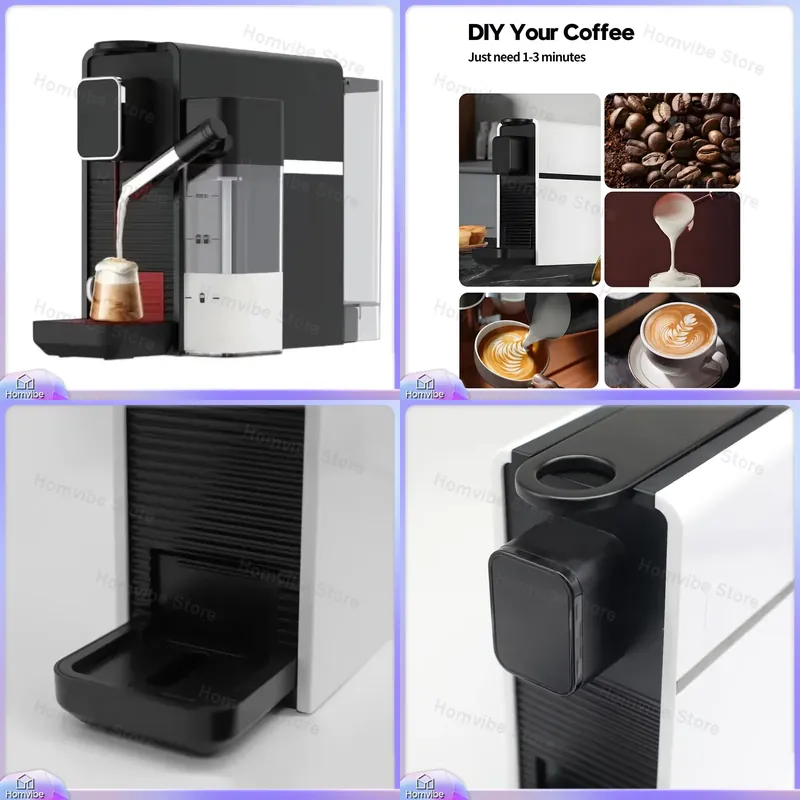 Cafetera Espresso Portátil Int - Milk Frother Automatic reseña y precio
