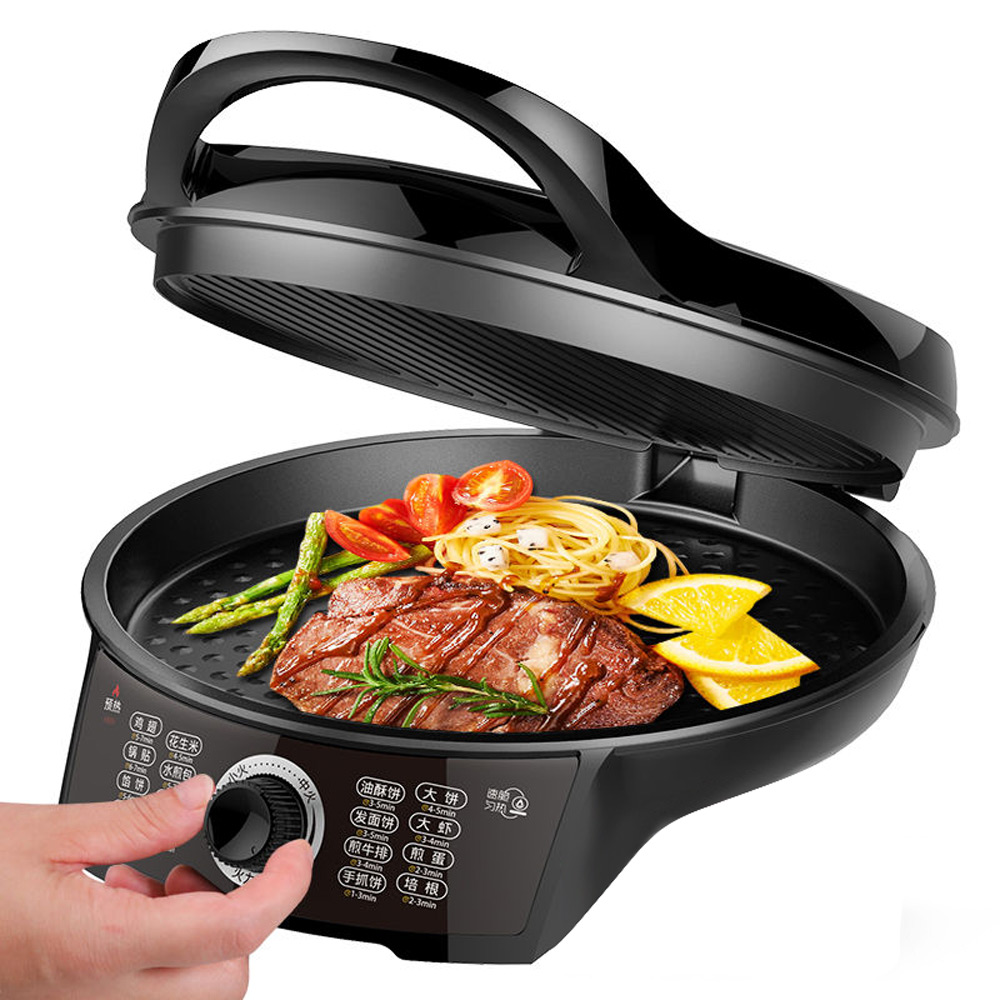 Bandeja eléctrica para hornear - Crepe Maker Non Stick reseña y precio