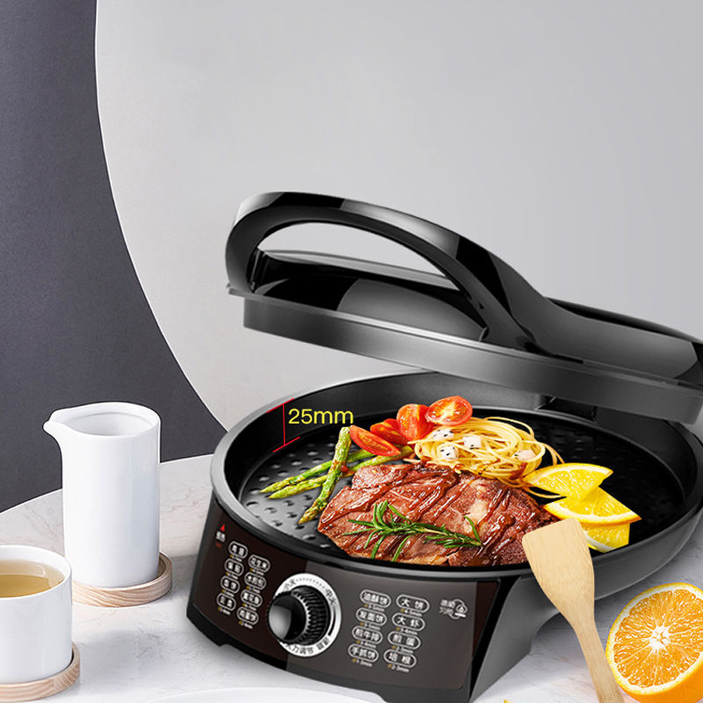 Bandeja eléctrica para hornear - Crepe Maker Non Stick reseña y precio