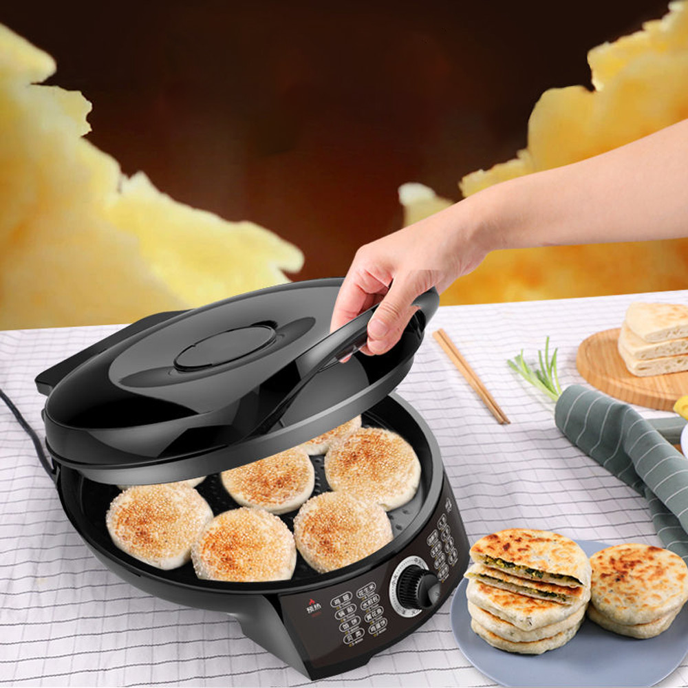 Bandeja eléctrica para hornear - Crepe Maker Non Stick reseña y precio