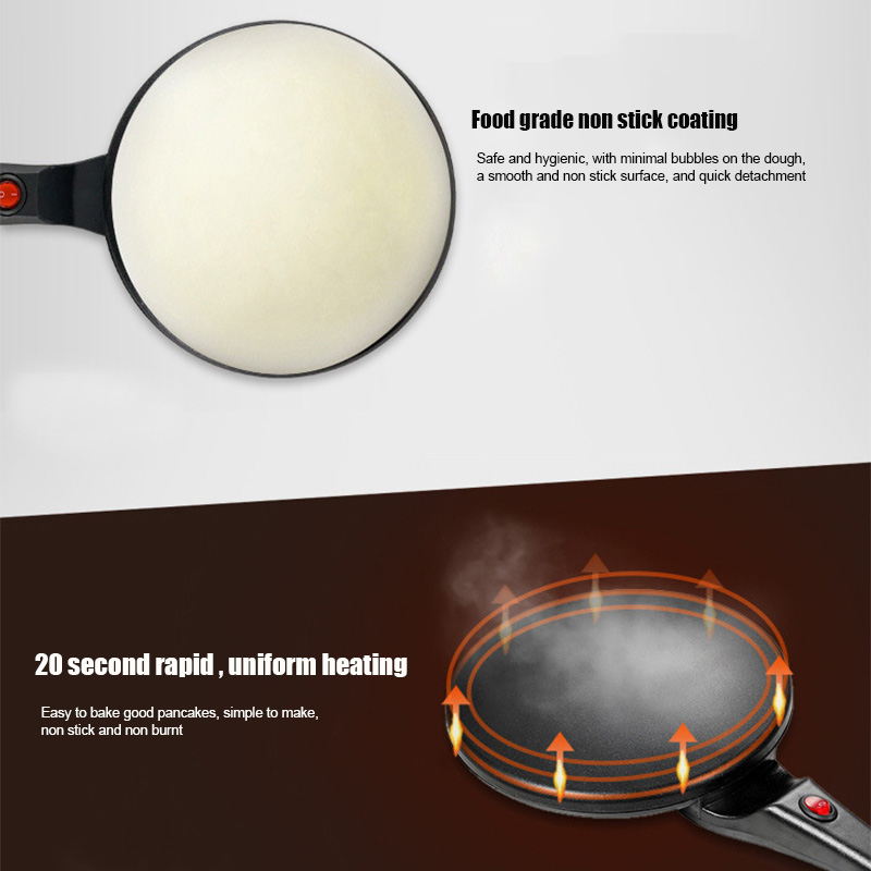 Crepera Eléctrica de Una Sola  - Crepe Maker Non Stick reseña y precio