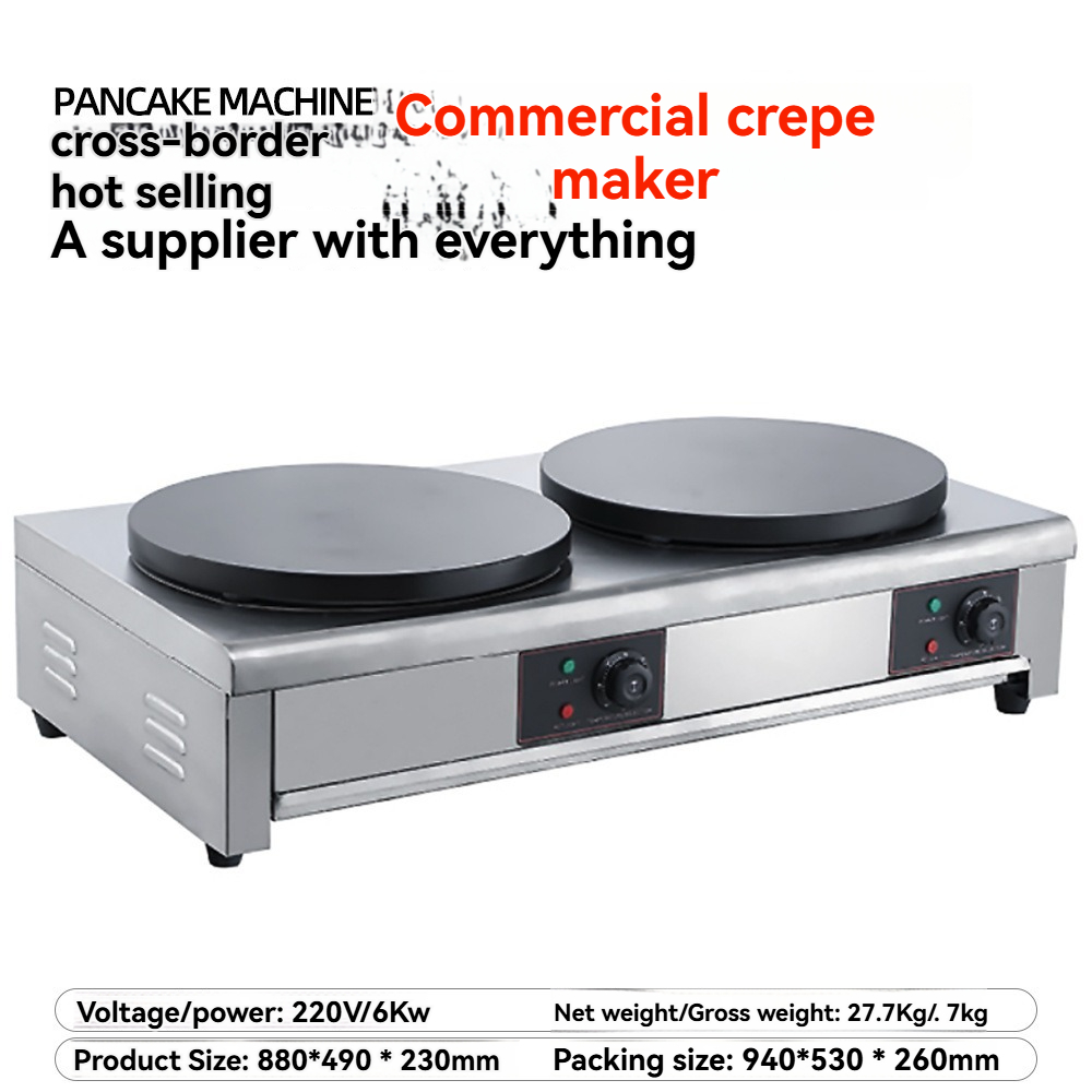 Máquina para Hacer Panqueques  - Crepe Maker Non Stick reseña y precio