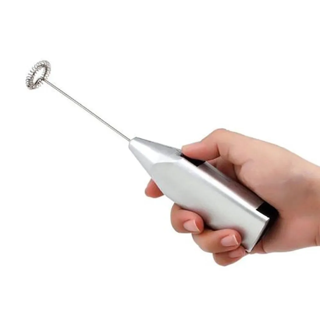 Mini batidor de huevos eléctri - Milk Frother Automatic reseña y precio