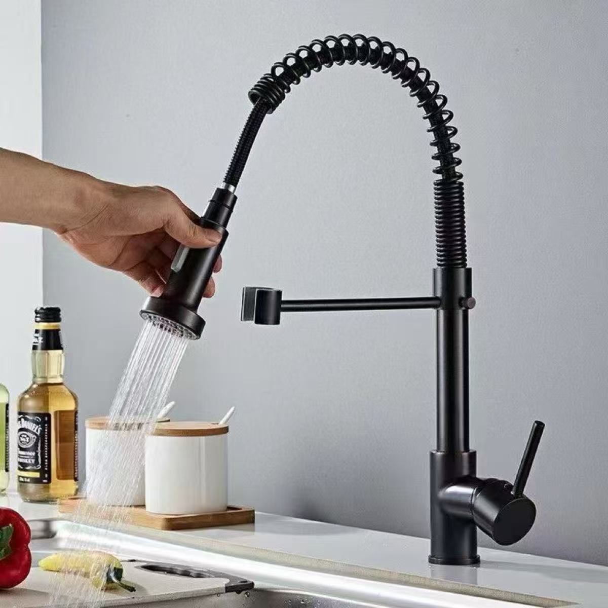 Grifo de cocina de acero inoxi - Kitchen Appliances White reseña y precio