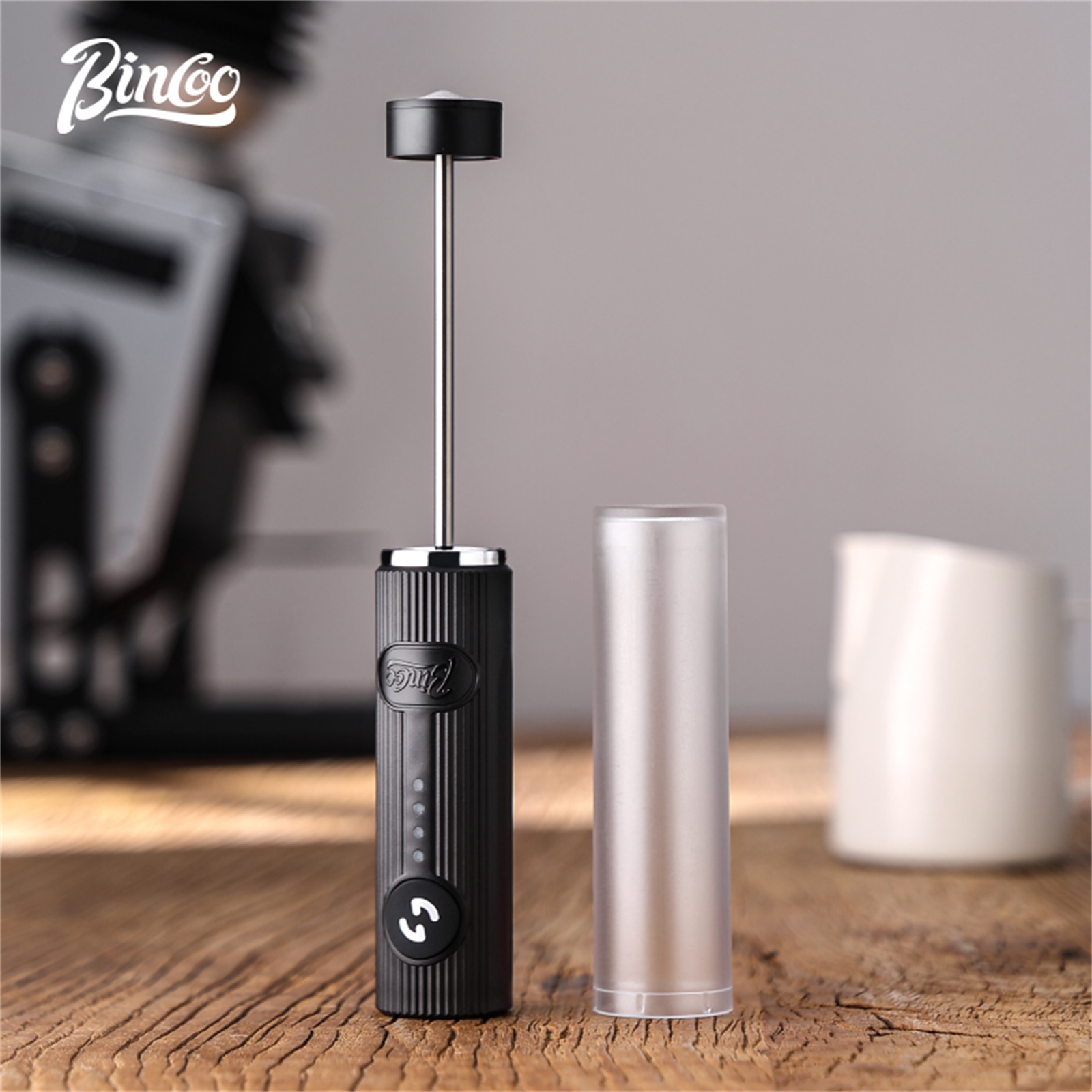 BINCOO-espumador de café eléct - Milk Frother Automatic reseña y precio
